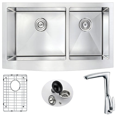 ANZZI ELYSIAN Series K36203A-034 Kitchen Sink Kitchen Sink ANZZI